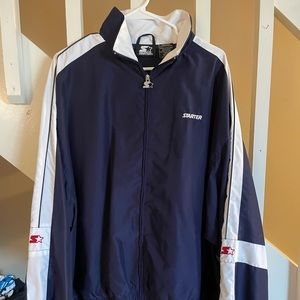 Vintage Starter lightweight zip up Jacket